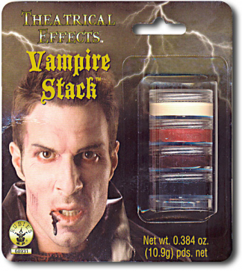 Vampir Schminke Make Up Stack