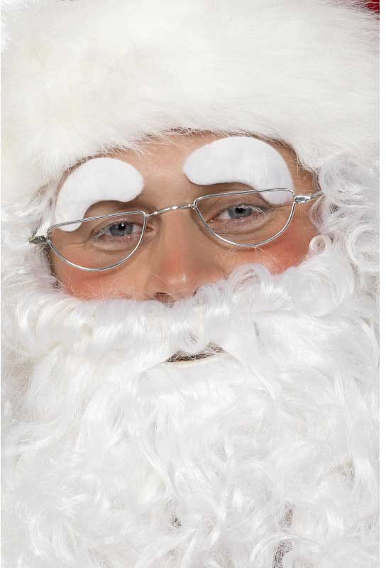 Weihnachtsmann Augenbrauen Fellstoff