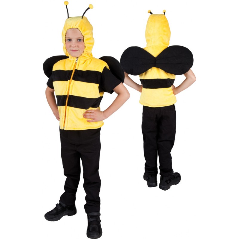 Biene Bodywarmer Kinderkostüm-Kinder 5-7