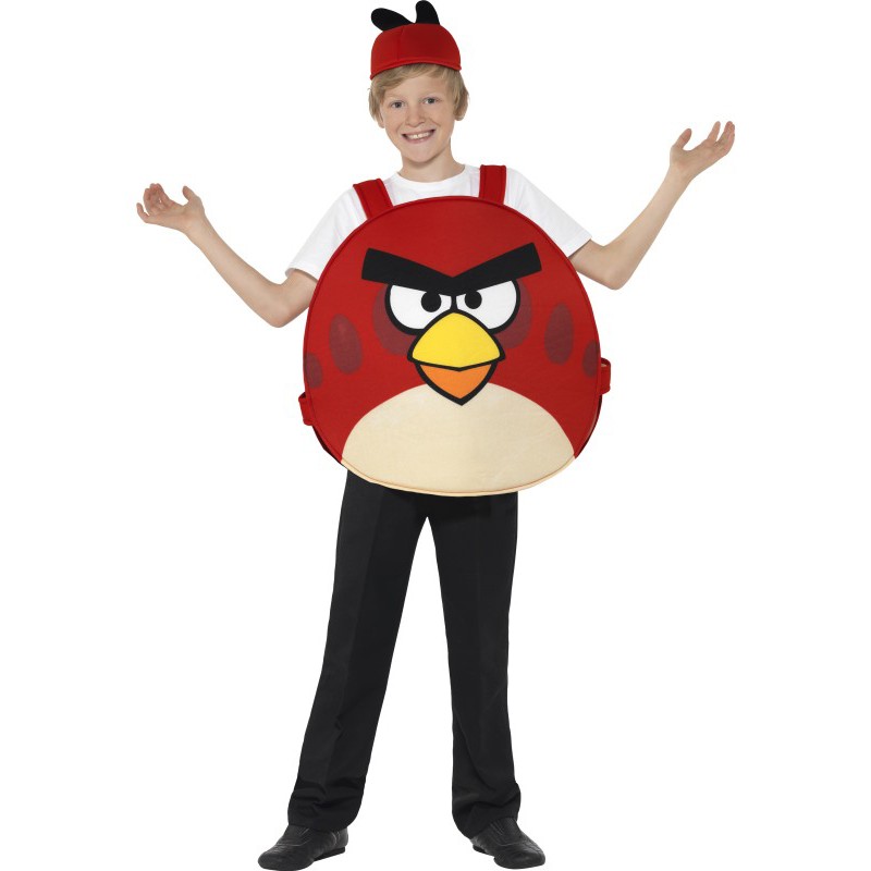 Angry Birds Red Bird Kinderkostüm-Kinder 10-12