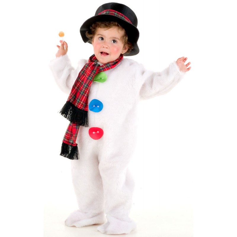 Little Snowman Kinderkostüm Deluxe-Kinder 92/98