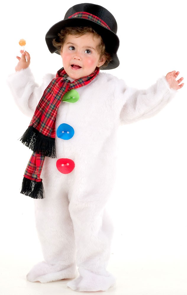 Little Snowman Kinderkostüm Deluxe-Kinder 104/110