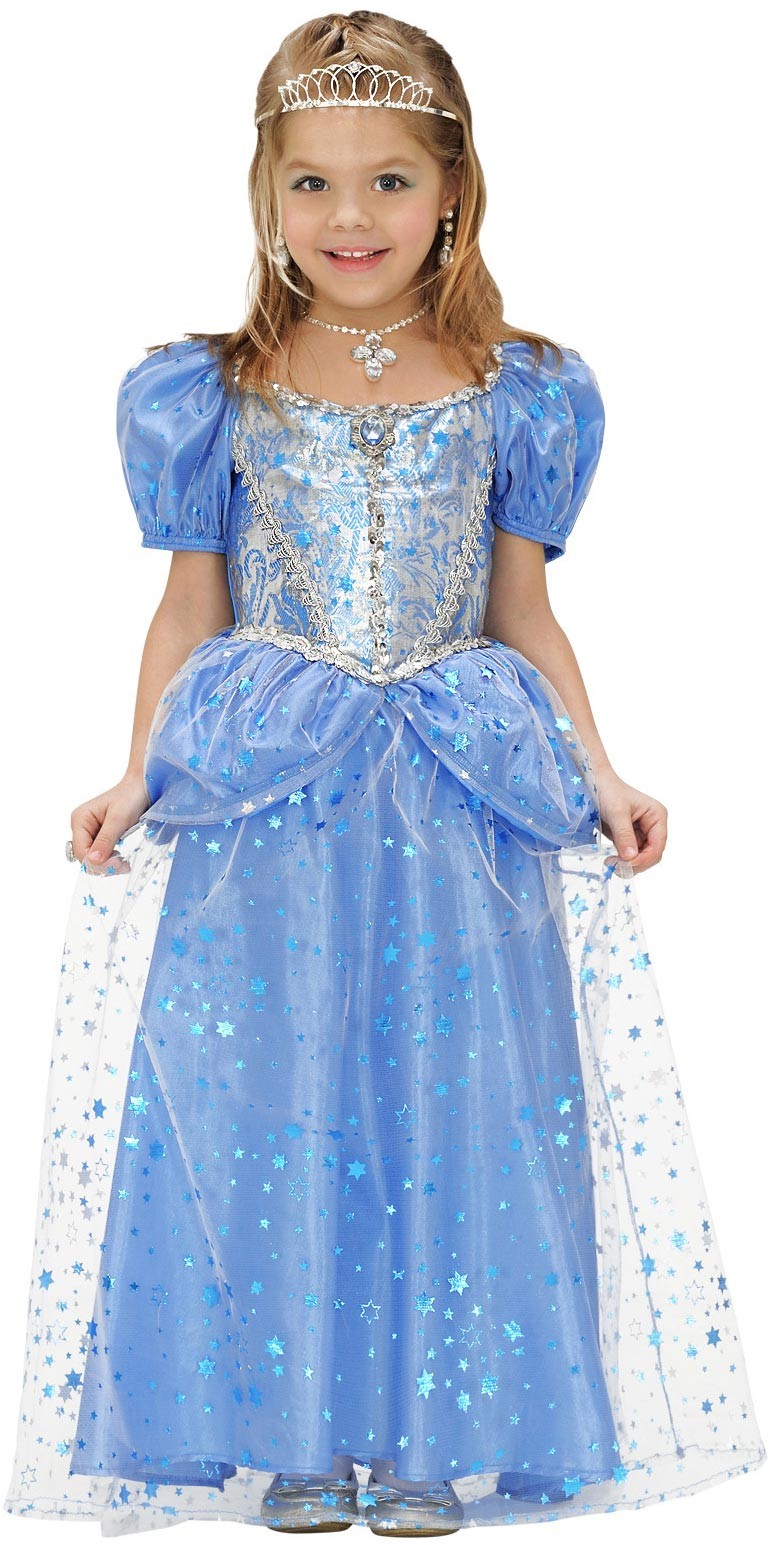 Bella Prinzessin Kinderkostüm blau