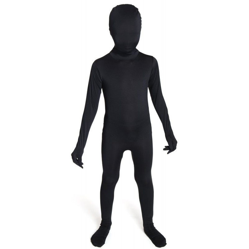 Basic Morphsuit Kinderkostüm schwarz-M