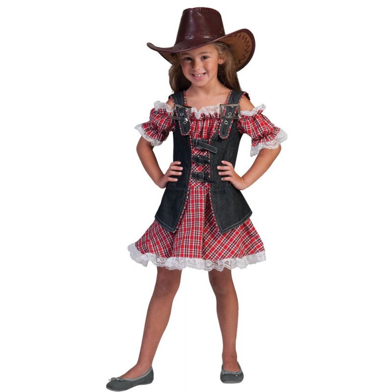 Sweet Little Cowgirl Kinderkostüm-Kinder 128