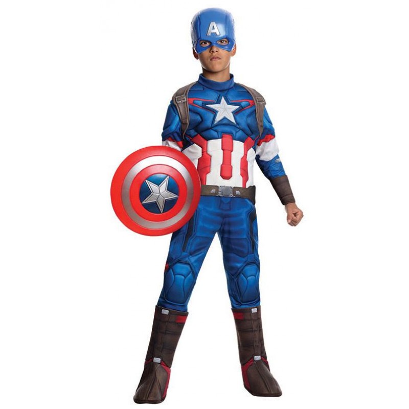 Avengers Captain America Kinderkostüm Deluxe