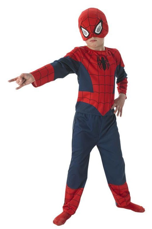 Ultimate Spiderman Kinderkostüm 3-tlg-M