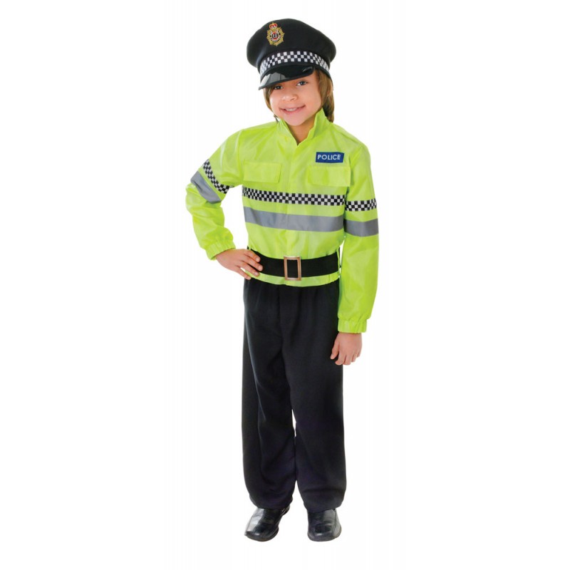 Verkehrspolizist Kinderkostüm-S
